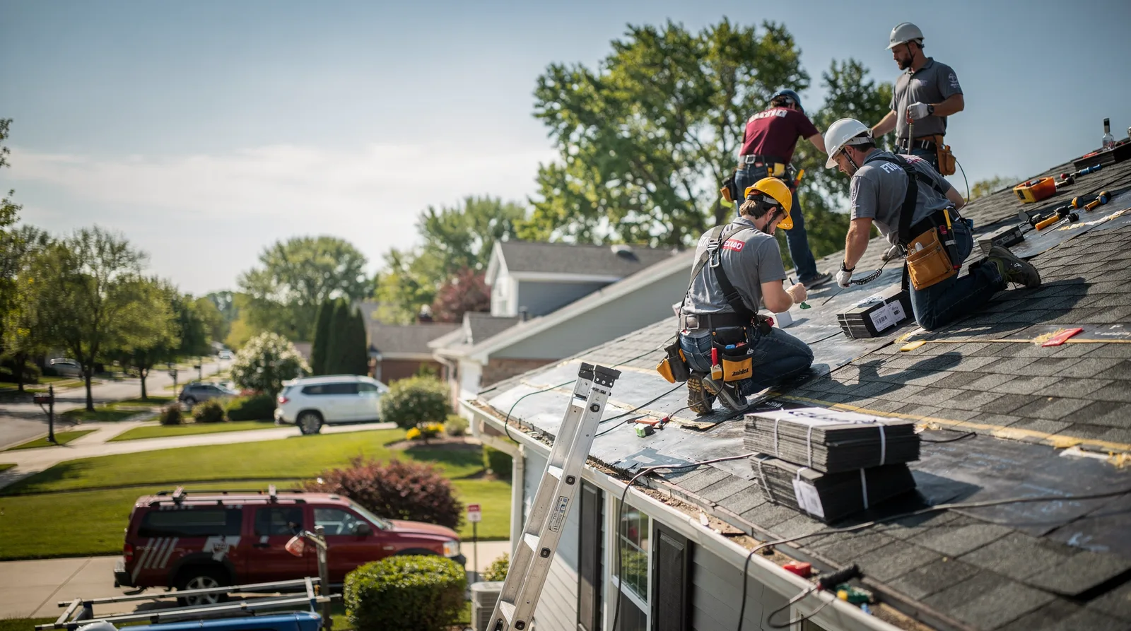 Roof Repair in Olney, IL around you